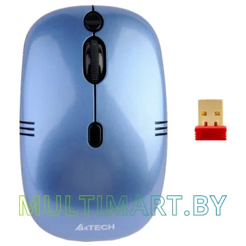 Мышь A4Tech G9-551FX-2 V-Track Blue картинка 3